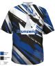 Blue Olympics Flash With Brunswick Logo