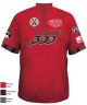 Keven Double Line Tour Red & Black Color Jersey Replica