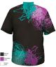 Spray Paint & Black, Teal & Violet Colors