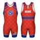 USA Mat Club - All American Singlet - Red